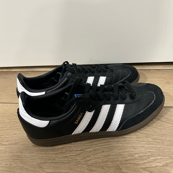 samba adidas women’s sneakers size 6 black - Picture 5 of 5